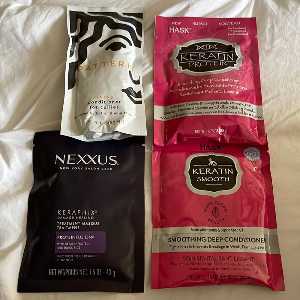 Hair mask set Nexxus Hask Pattern